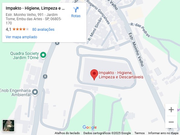 Localização da Impakto no mapa